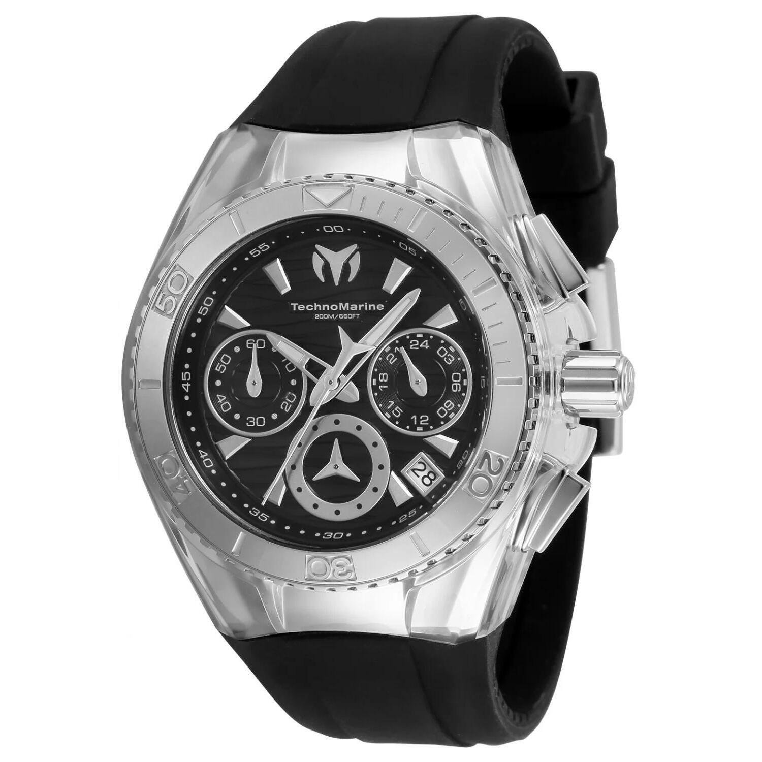 Nwt Technomarine Tm-120034 Cruise | Chronograph | Silver | Women's Watch